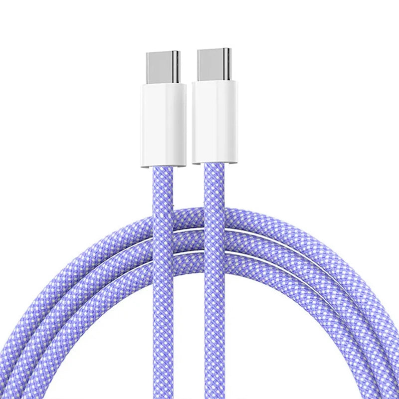 60W PD Fast Charging USB C to USB C Cable | Quick Charge Compatible