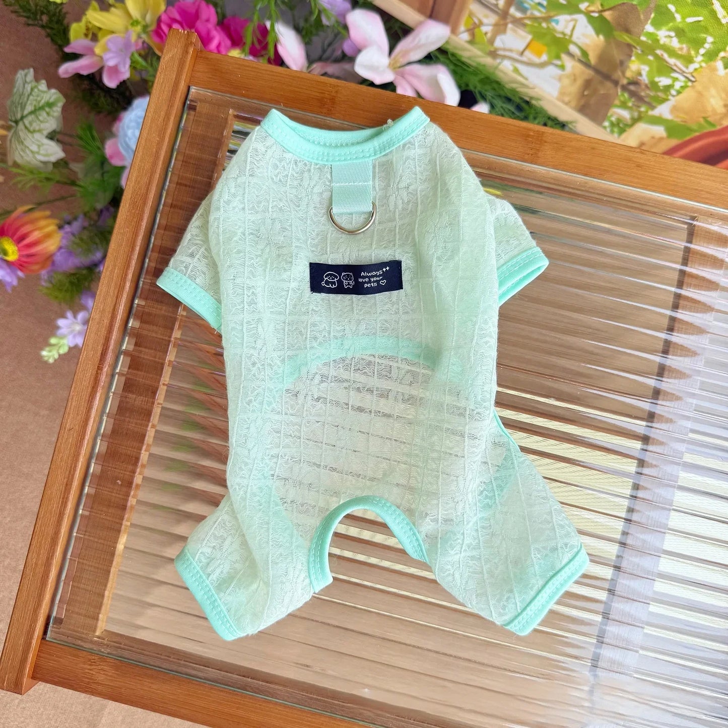 Breathable Summer Dog Jumpsuit | Cooling Pet Clothes for Dogs