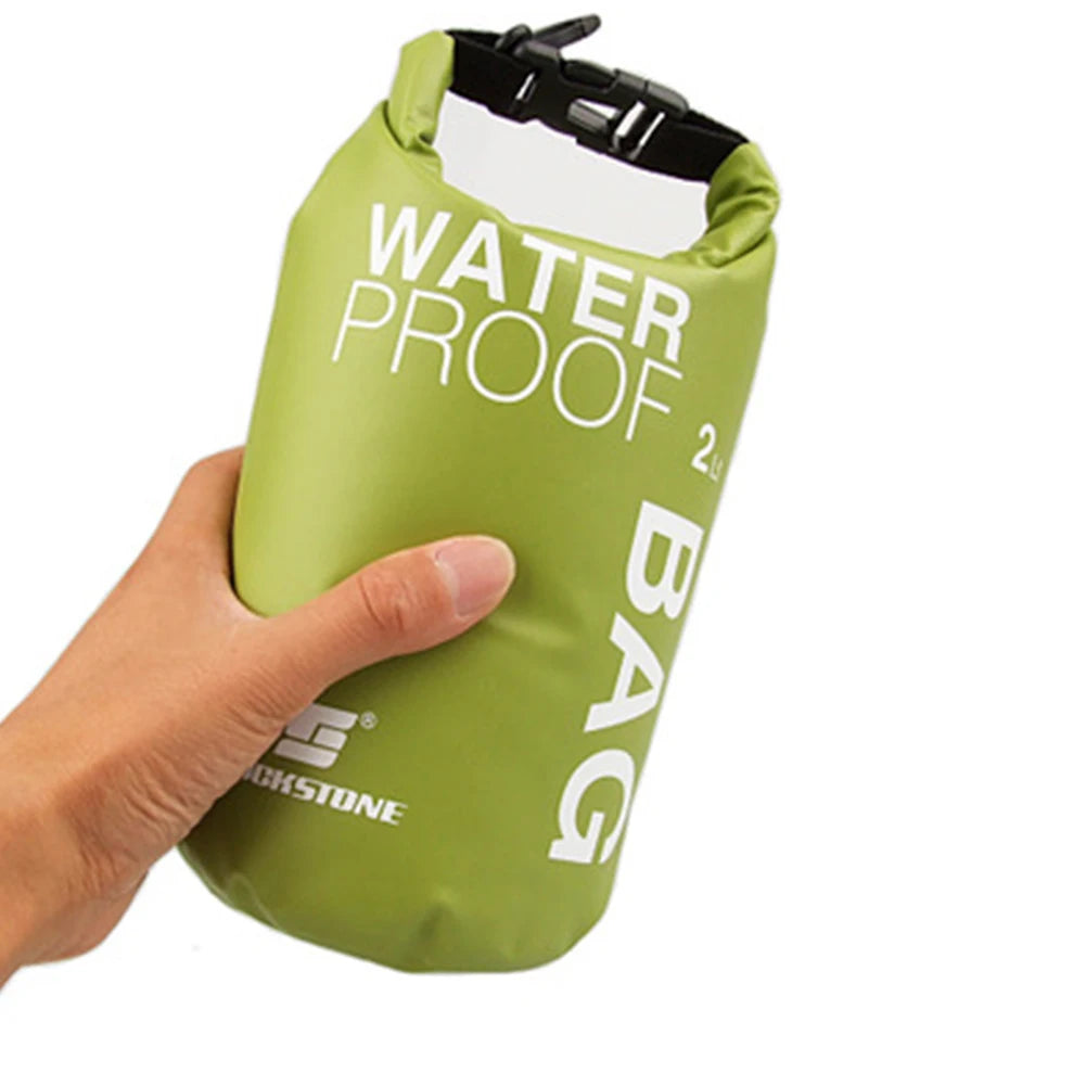 Waterproof Dry Bag - Ideal for Rafting, Kayaking & Boating
