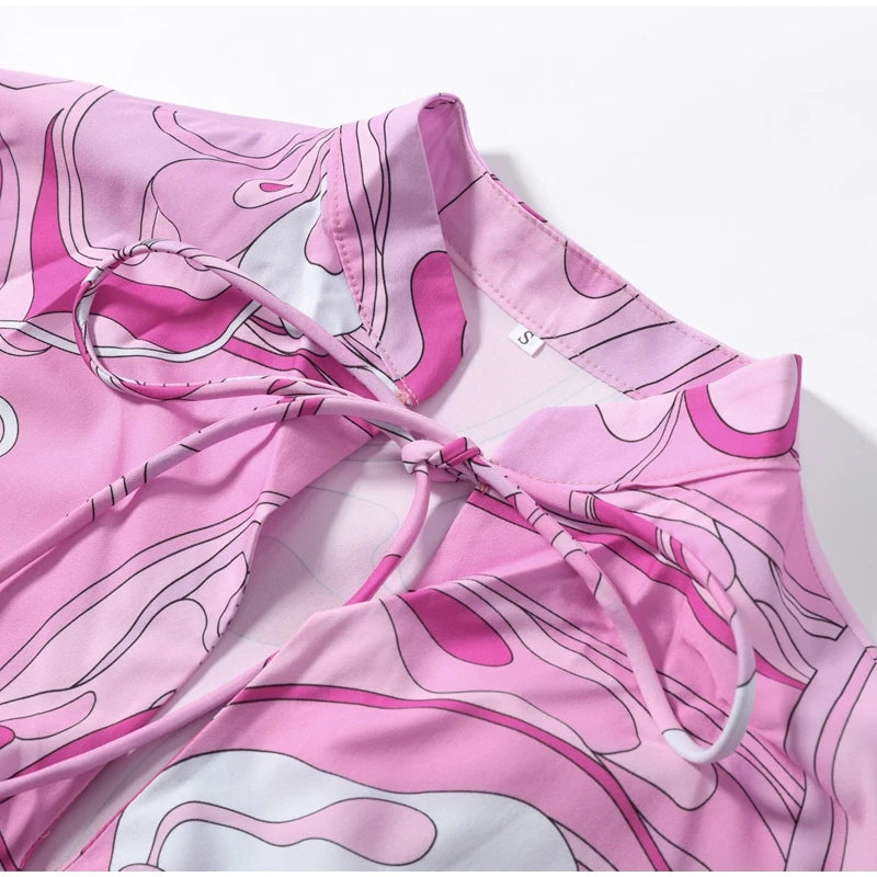 Stylish Oversized Women's Print Kaftan Maxi Dress for Summer