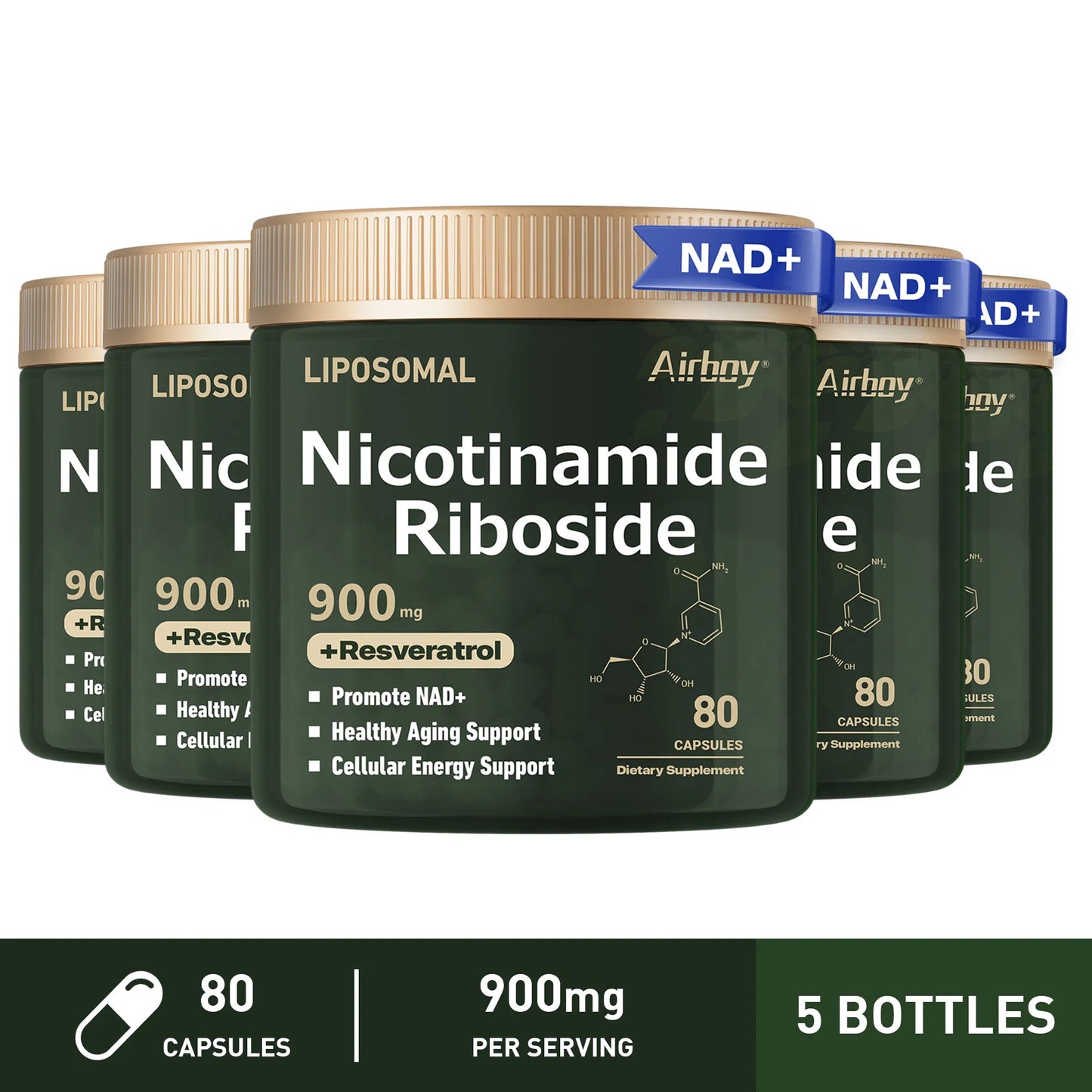 NAD+ Supplement for Nerve Protection & Healthy Aging