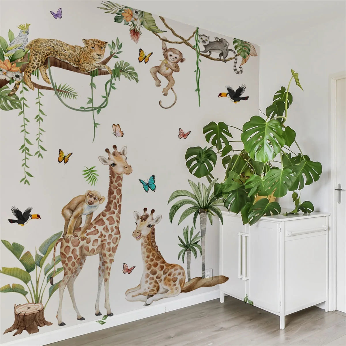 Woodland Creatures Wall Decals | Adorable Kids Room Decor
