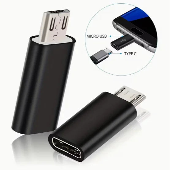 USB C to Micro USB Adapter | Fast Charging & Data Sync