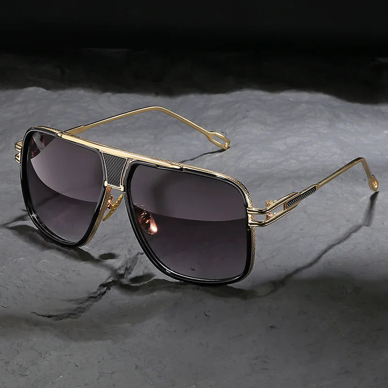 Vintage-Inspired Large Frame Sunglasses for Men & Women | Classic Style