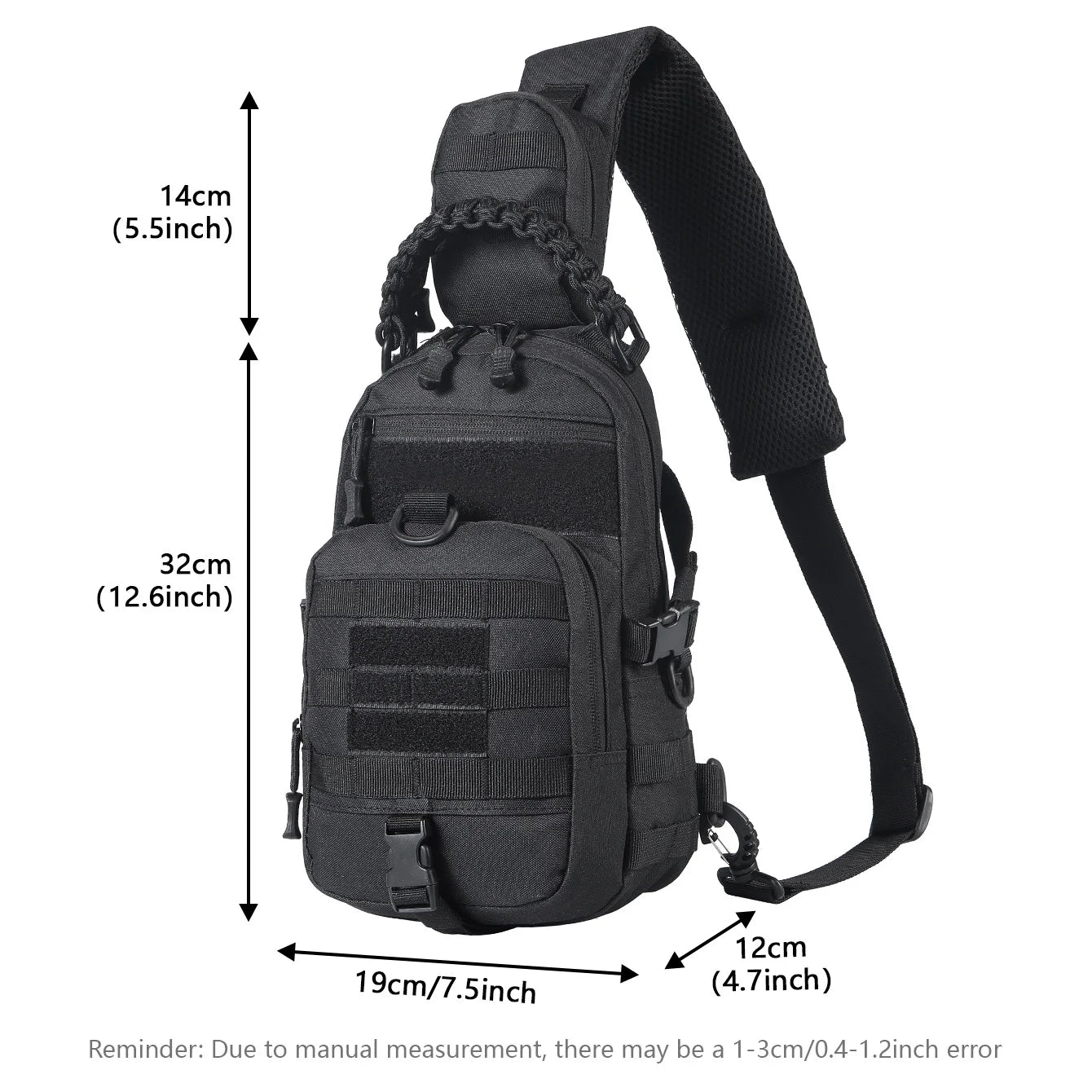 Mochila de Pecho Táctica para Acampada | El Compañero Definitivo para Exteriores