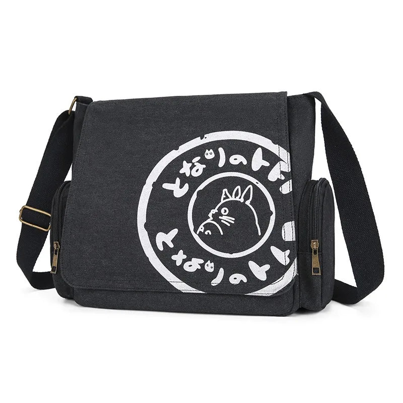 Charming Anime Canvas Bags | Totoro & Chinchilla Designs