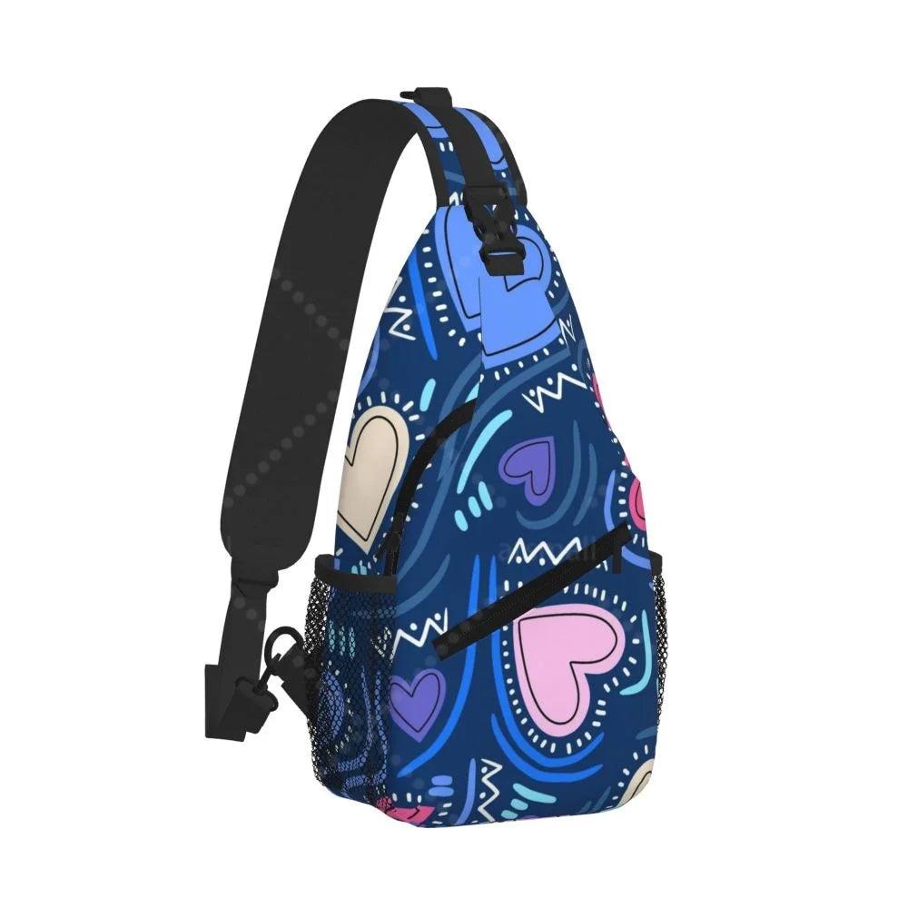 Lightweight Crossbody Sling Bag for Travel & Outdoor Activities