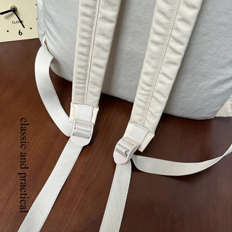 2026Classic practical women's new commuting high-value backpack trendy brand simple and lightweight backpack collegestudent bag