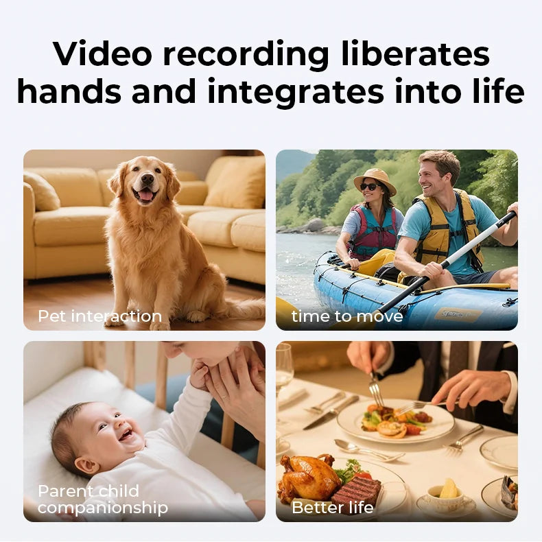 Multifunctional Smart AI Camera Glasses | 4K Recording & Translation