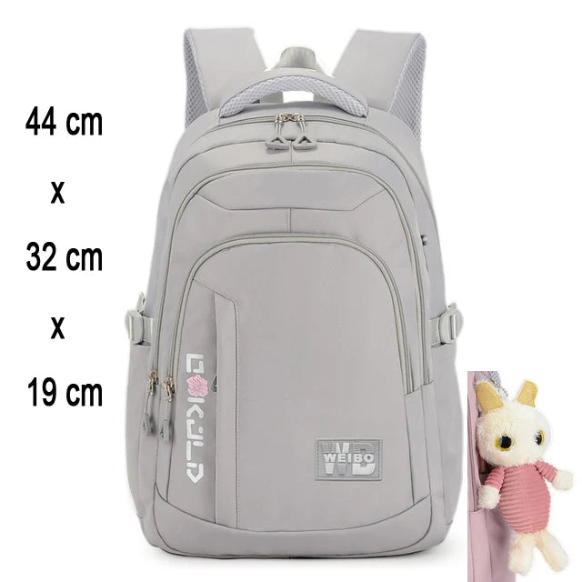 Stylish Pink School Backpack for Girls | Fashion Meets Functionality