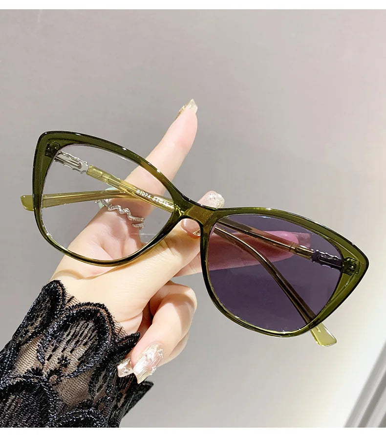 High Definition Anti Blue Light Cat Eye Glasses | Stylish Eye Protection