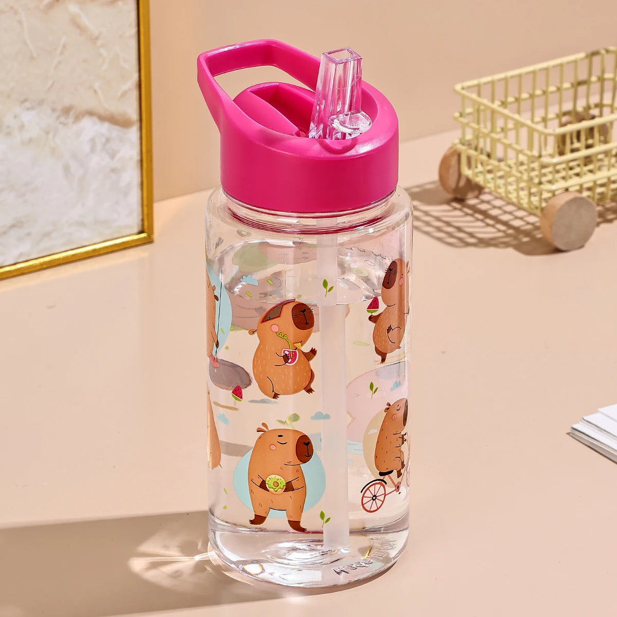 Cute Dinosaur Ice Cream Water Bottle | Portable and Fun for Outdoors