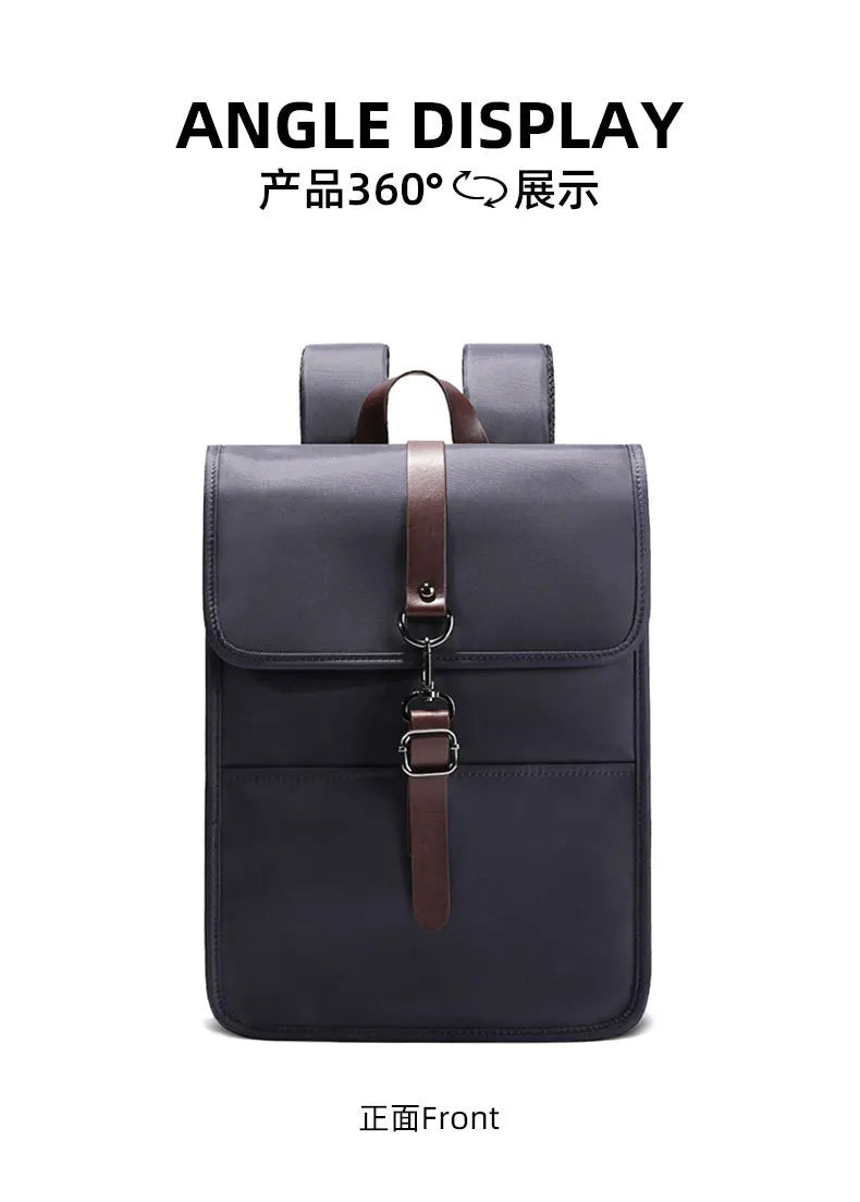 Men's Waterproof Laptop Backpack | Stylish Casual Schoolbag