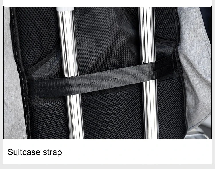 Waterproof Anti-Theft Backpack | Stylish Large Capacity Bag