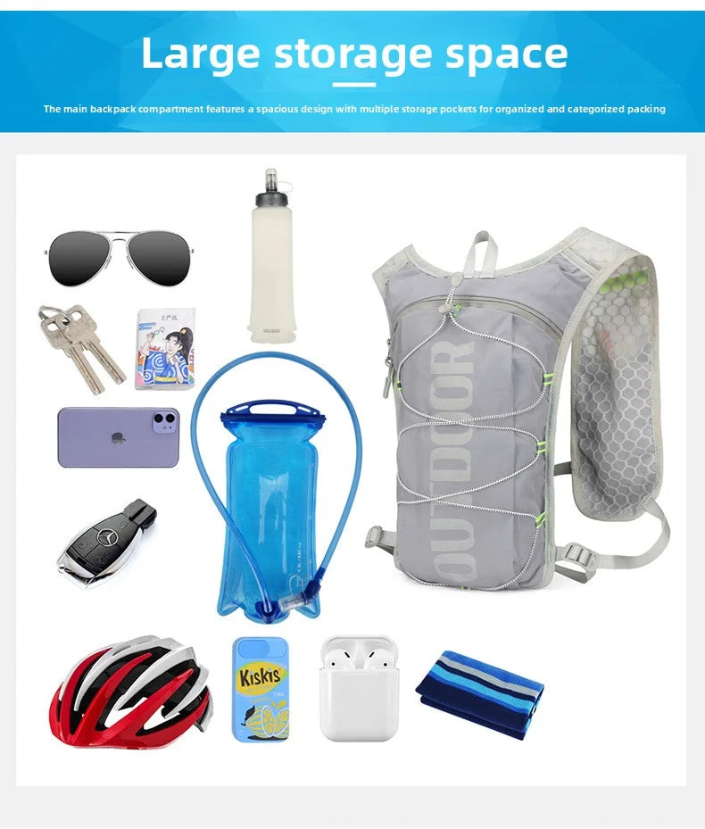 Lightweight Running Hydration Vest Backpack | Water-Saving Comfort