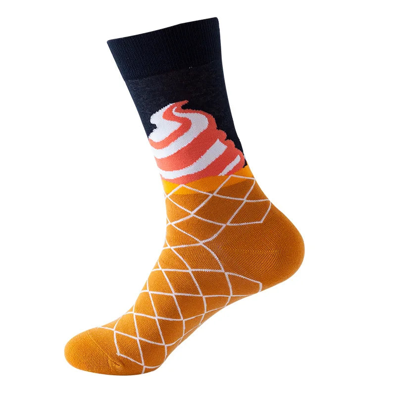 Unisex Combed Cotton Hip Hop Socks | Trendy & Fun Fashion