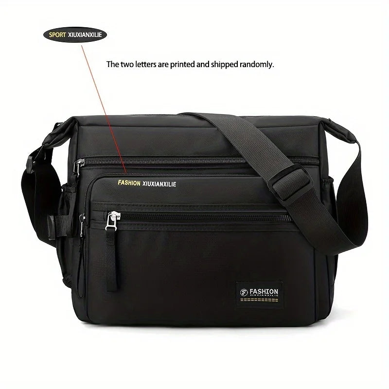 Multifunctional Waterproof Crossbody Bag for Men | Stylish & Durable