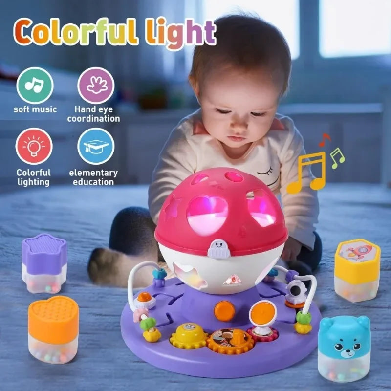 Light Up Baby Toys | Engaging Montessori Shape Sorter for Play
