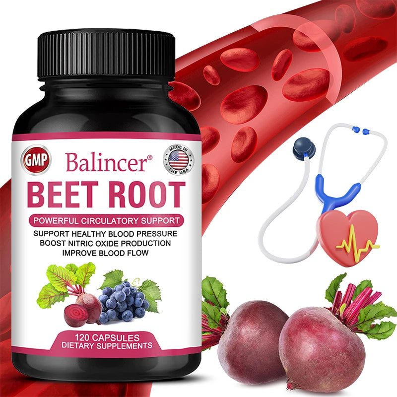 Beetroot Supplements for Heart Health & Optimal Wellness
