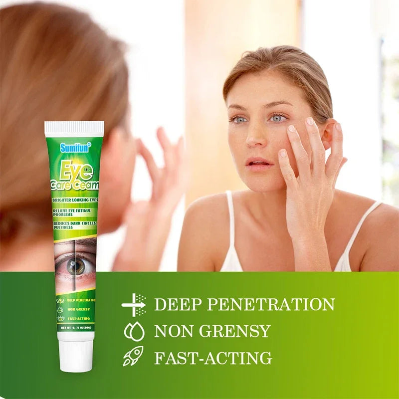 Herbal Eye Care Cream for Dark Circles & Puffiness Relief
