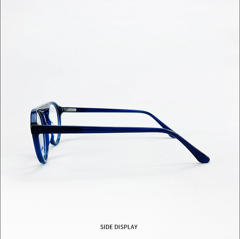 Unisex Rectangle Eyeglass Frames with UV Protection | Stylish and Versatile