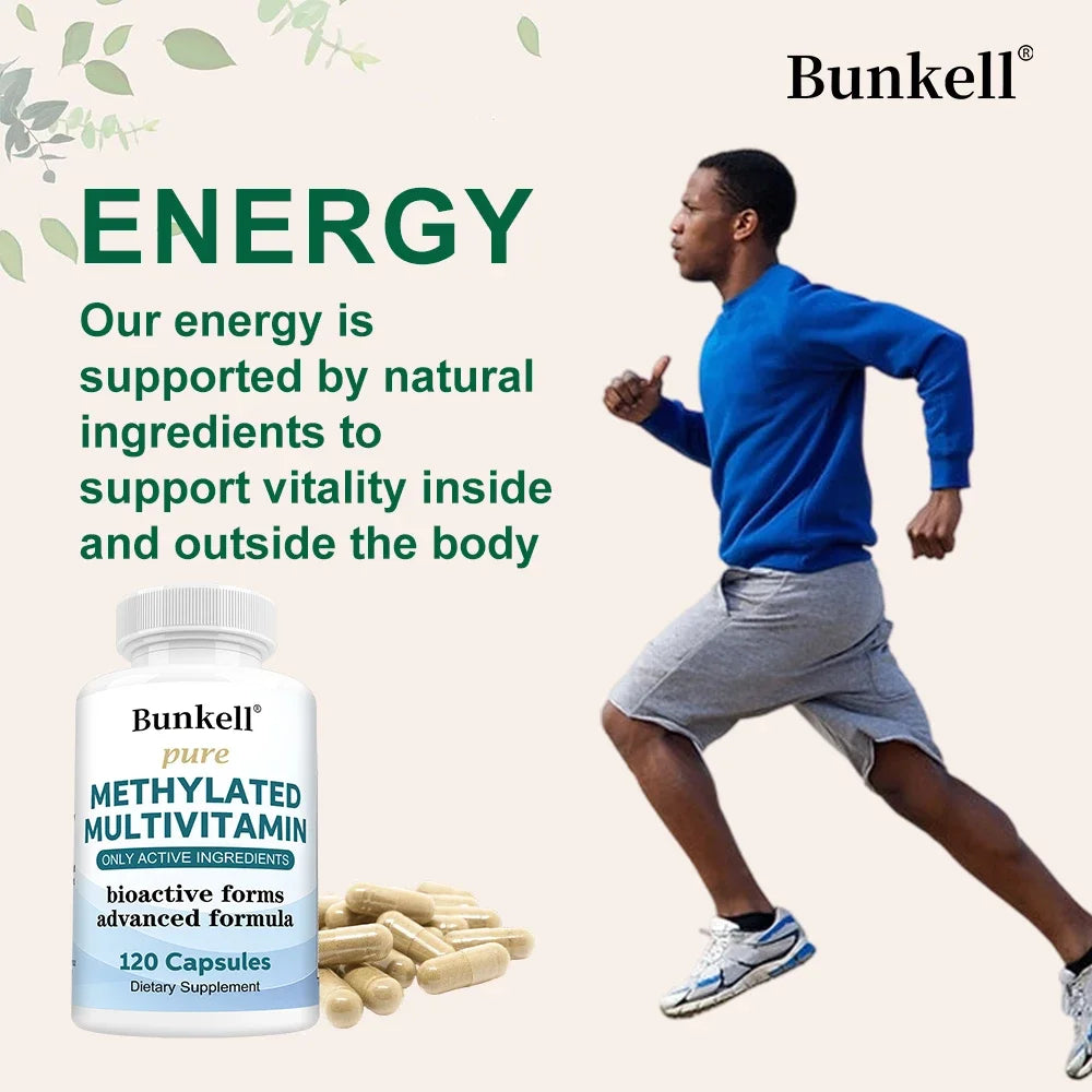 High-Potency Methylated Multivitamin for Energy & Focus