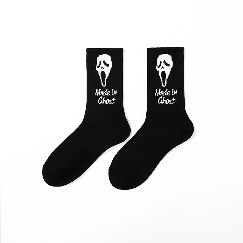 Trendy Unisex Cartoon Cotton Crew Socks | Comfort Meets Style