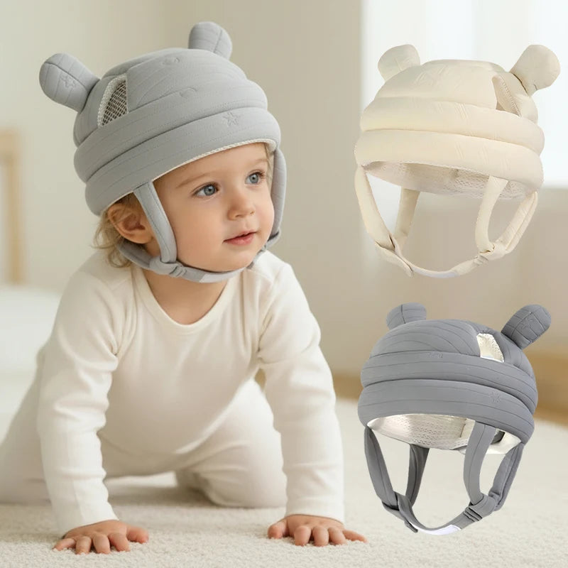 Baby 360 Head Protection Hat | Breathable Anti-Fall Cap for Kids