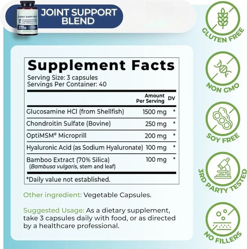Natural Joint Support Supplements for Knee Pain Relief