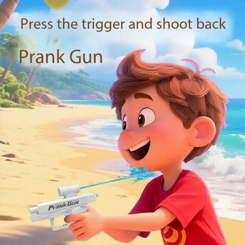 Funny Double-Sided Reverse Water Gun | Summer Prank Toy for All Ages
