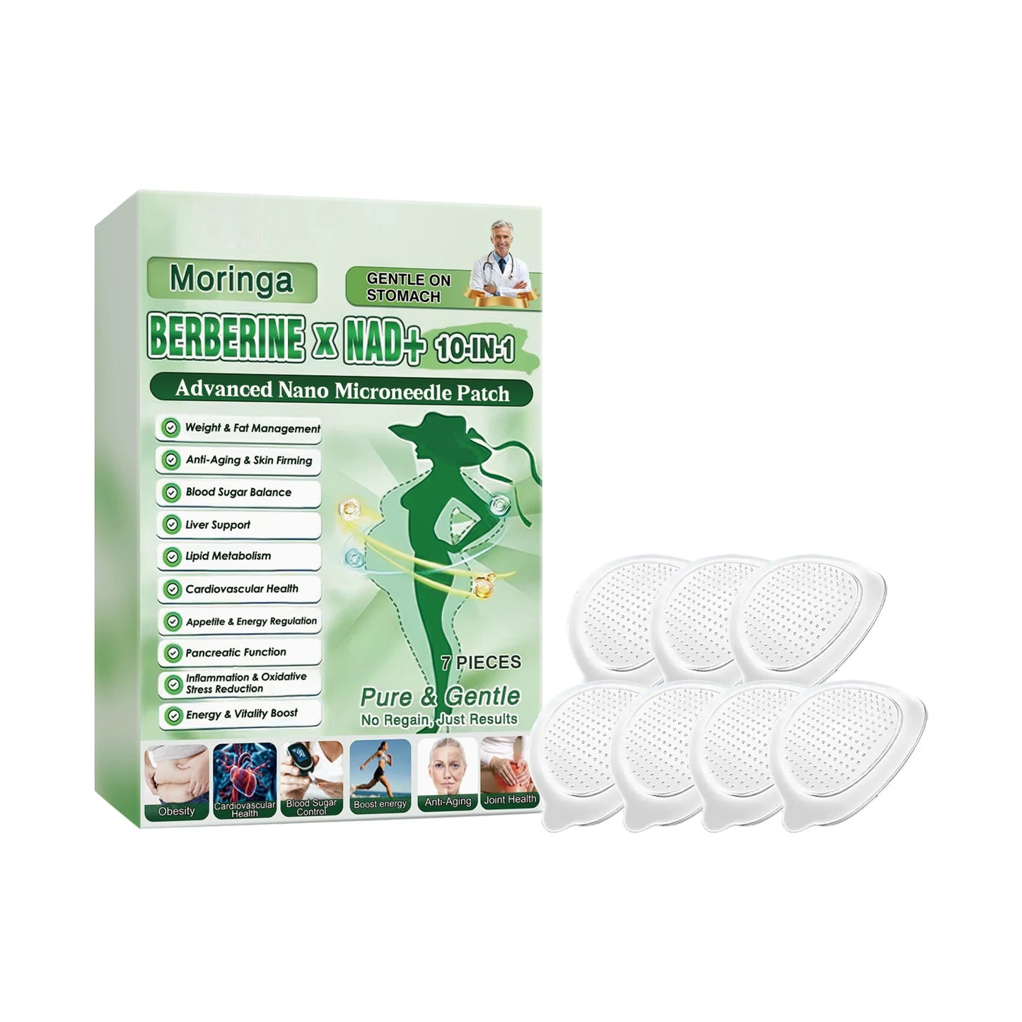 Moringa Body Care Patch | Lightweight Moisturizing Skin Patch