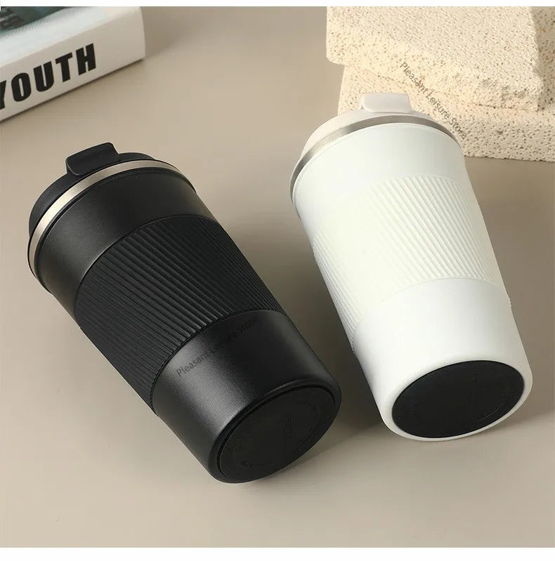 380/510ML Stainless Steel Thermal Mug | Insulated Coffee Tumbler