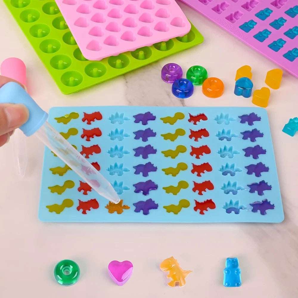 DIY Candy Silicone Moulds Set | Create Fun Gummy Treats at Home