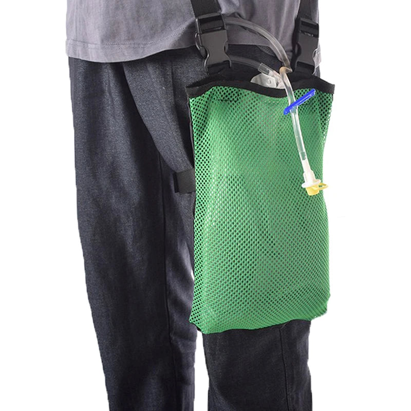 2000ml Adjustable Catheter Bag with Cover and Shoulder Strap