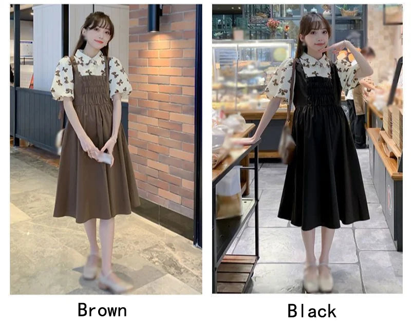 Summer Pregnant Women’s Loose Fit Dress | Comfortable Maternity Wear