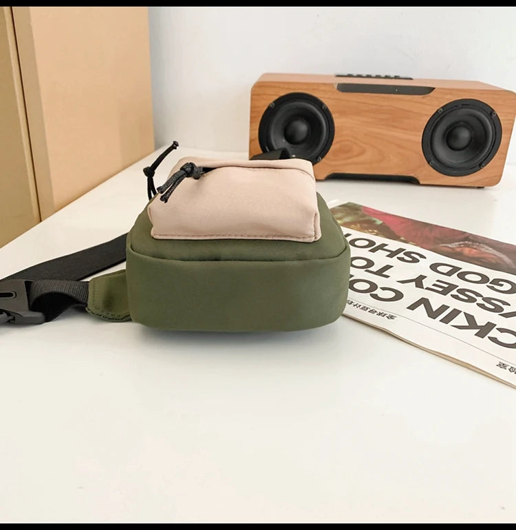 Trendy Mini Chest Bag for Men | Lightweight Casual Crossbody Sling