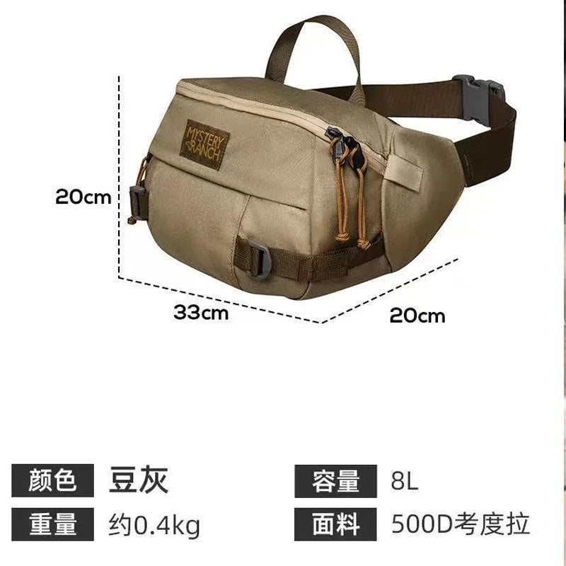 Ultimate 8L Crossbody Waist Bag | Versatile Single Shoulder Pack