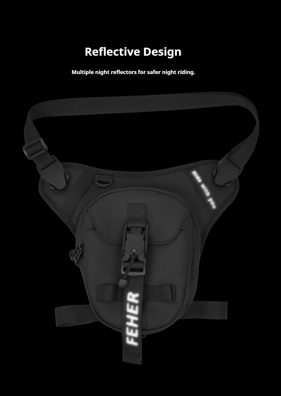 Waterproof Motorcycle Thigh Bag | Multi-Functional Leg Pack