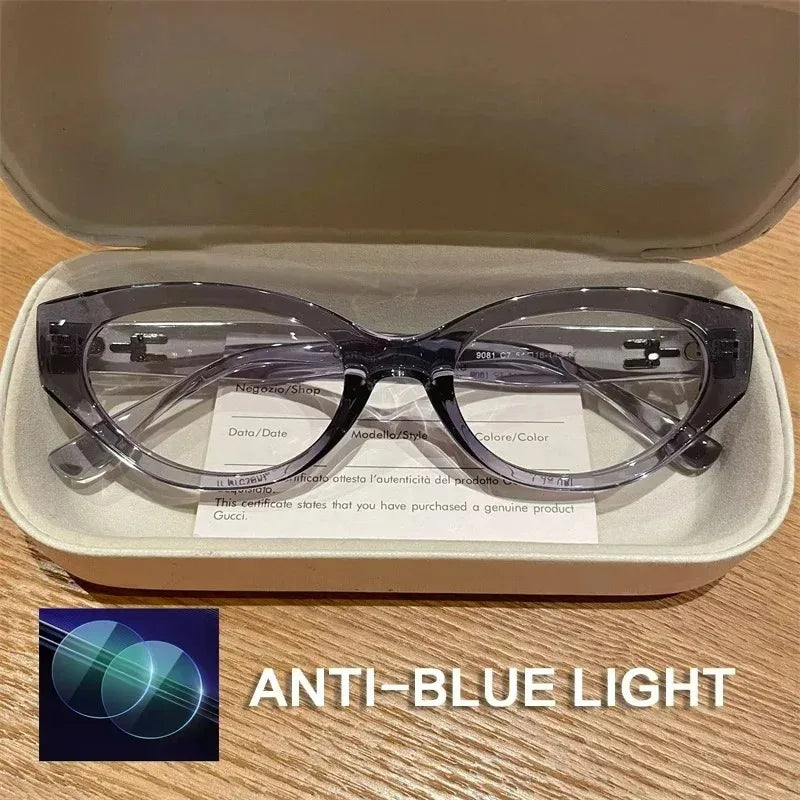 Vintage Cat Eye Reading Glasses for Women | Progressive Anti Blue Ray 2026