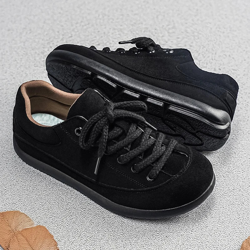 Thick Sole Breathable Anti Slip Sneakers | Stylish Men's Casual Shoes