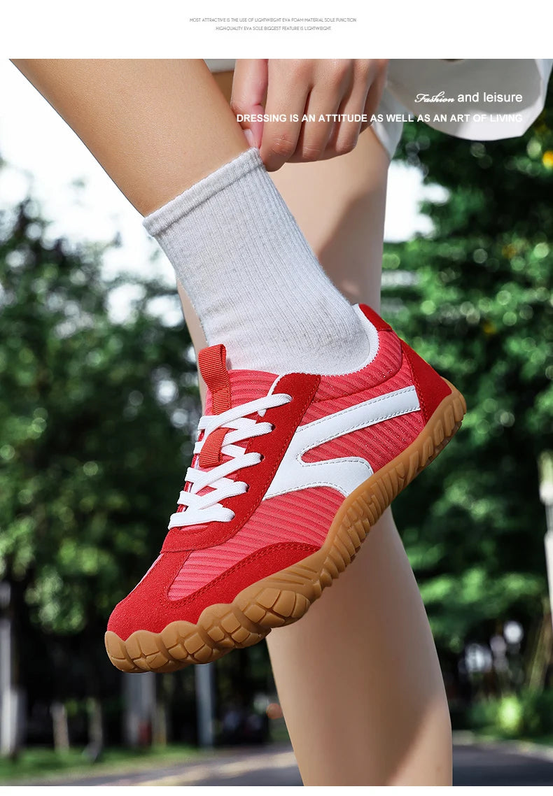 Wide Toe Barefoot Shoes Summer New Mens Womens Zero Drop Minimalist Sneakers Retro Outdoor Non Slip Walking Shoes Casual Sneaker