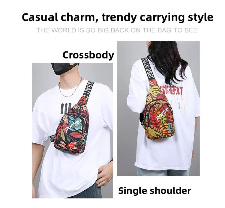 Stylish Waterproof Women's Crossbody Bag | Large Capacity Sling