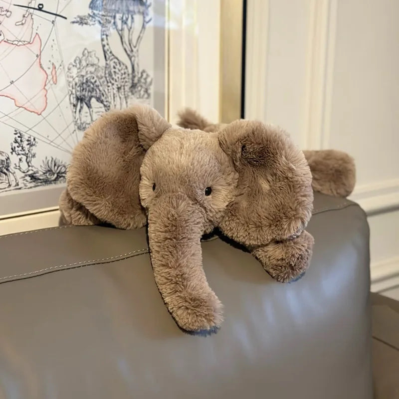Cute Smudge Elephant Plush Toy | Soft Sleep Companion Doll
