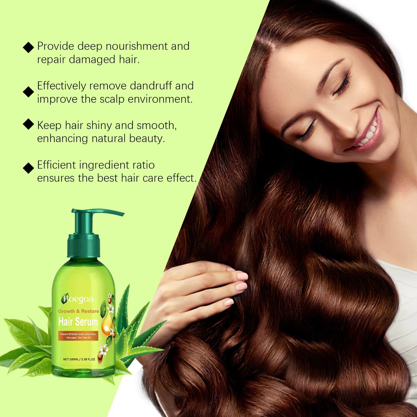 Nourishing Tea Tree Essential Oil for Hair Repair & Care