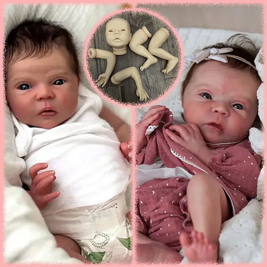 19-Inch DIY Reborn Doll Kit | Unfinished Art Doll Parts