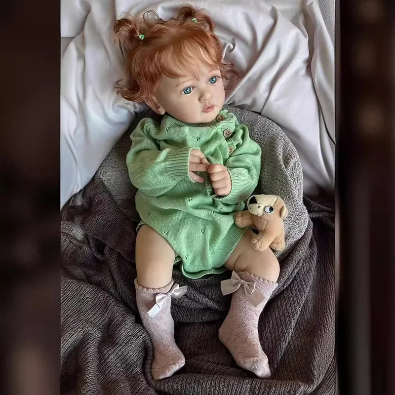 Muñeca Bebé Reborn Realista de 60cm | Juguete de Princesa Pintado a Mano