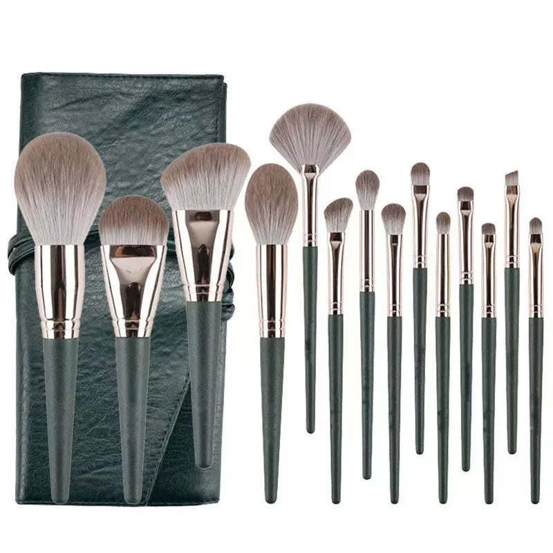 Super Soft Makeup Brush Set | 14 Essential Beauty Tools