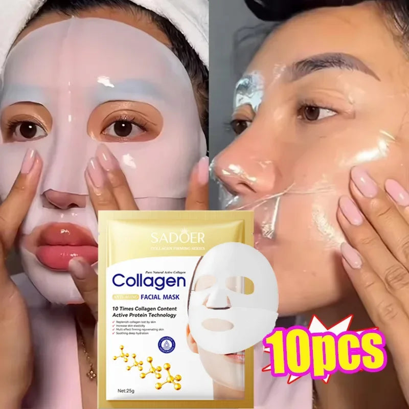 Anti-Aging Collagen Facial Mask | Fade Fine Lines & Firm Skin