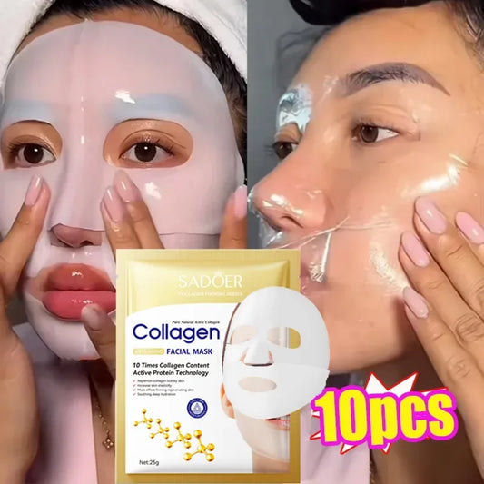 Anti-Aging Collagen Facial Mask | Fade Fine Lines & Firm Skin