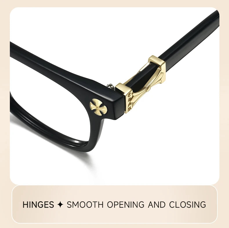 2026 New BEAU FIVE Retro Anti-Blue Light Square Frame Computer Protective Glasses Trendy Versatile High-Quality F114